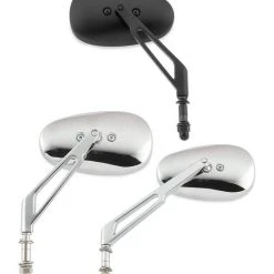 BikeMaster Custom Mirrors For Harley -Cheap BikeMaster Store bike master custom mirrors for harley chrome 1