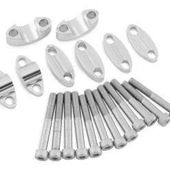 BikeMaster Handlebar Risers 5 BikeMaster Handlebar Risers -Cheap BikeMaster Store bike master handlebar risers silver