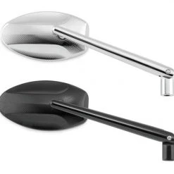 BikeMaster Lined Oval Tube Mirrors -Cheap BikeMaster Store bike master lined oval tube mirror