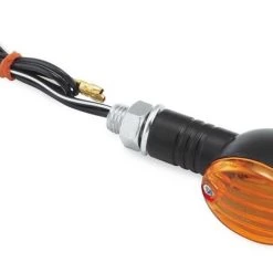 BikeMaster Mini-Stalk Turn Signals -Cheap BikeMaster Store bike master mini stalk turn signals black amber 1