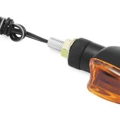 BikeMaster Mini-Stalk Turn Signals -Cheap BikeMaster Store bike master mini stalk turn signals black amber 2