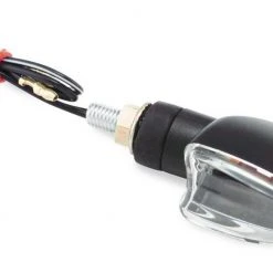 BikeMaster Mini-Stalk Turn Signals -Cheap BikeMaster Store bike master mini stalk turn signals black clear 2