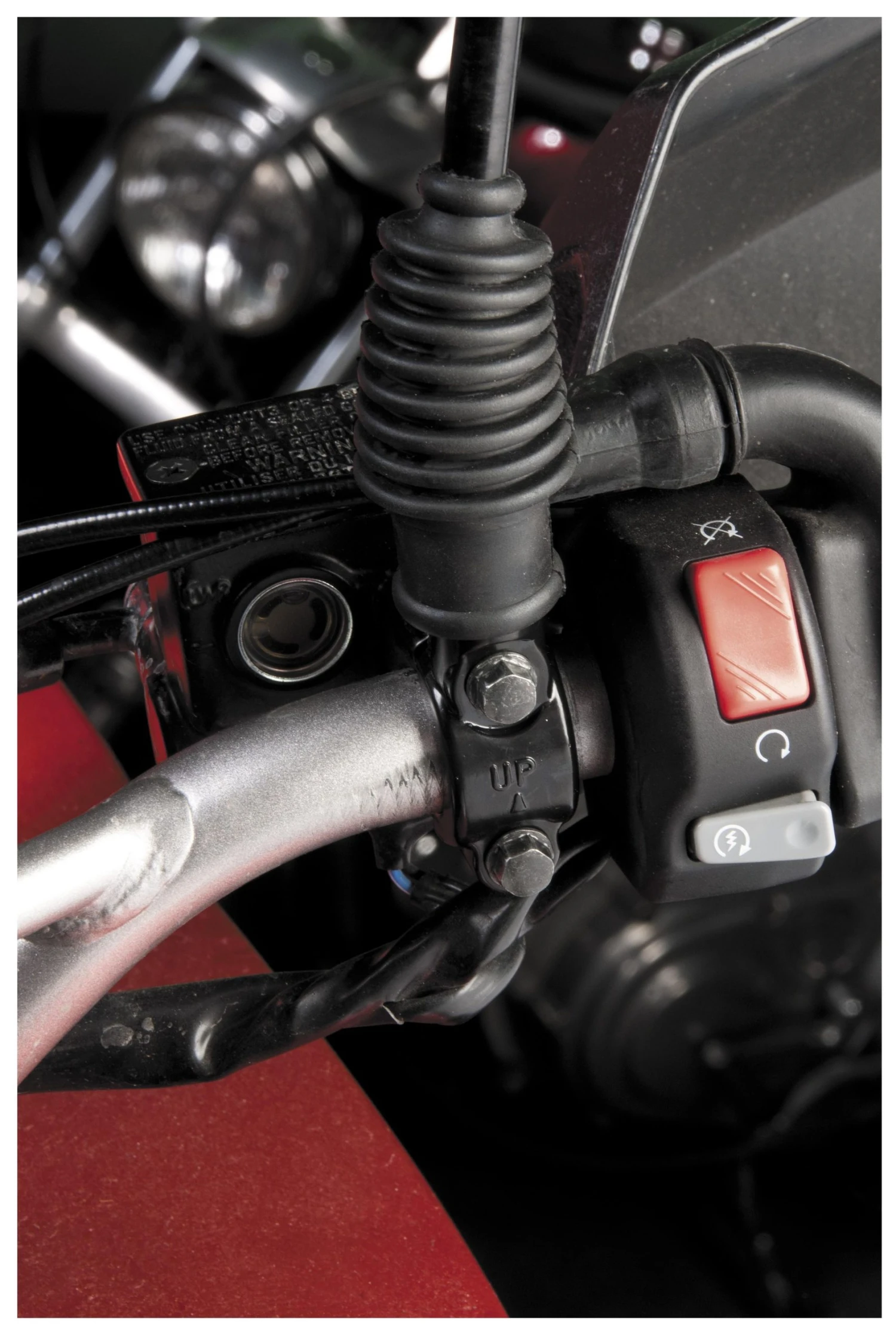 BikeMaster Mirror Adapter For 7/8" Lever Brackets 3 BikeMaster Mirror Adapter For 7/8" Lever Brackets