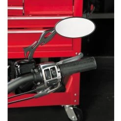 BikeMaster Old School Flame Mirrors -Cheap BikeMaster Store bike master old school flame mirrors black 2