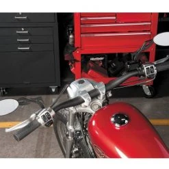 BikeMaster Old School Flame Mirrors -Cheap BikeMaster Store bike master old school flame mirrors black 3