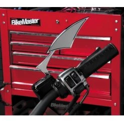 BikeMaster Sickle Mirrors -Cheap BikeMaster Store bike master sickle mirrors chrome 1