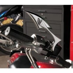 BikeMaster Sickle Mirrors -Cheap BikeMaster Store bike master sickle mirrors chrome 2