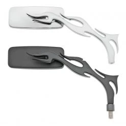BikeMaster Wideview Flame Mirrors -Cheap BikeMaster Store bike master wideview flame mirrors